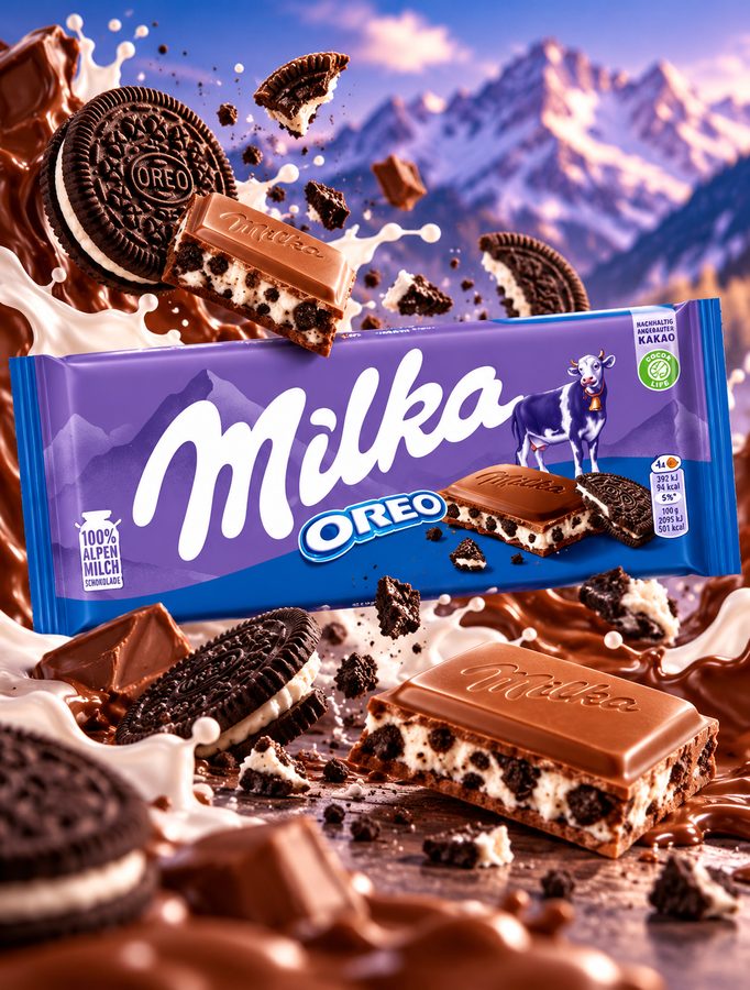 Milka × Oreo