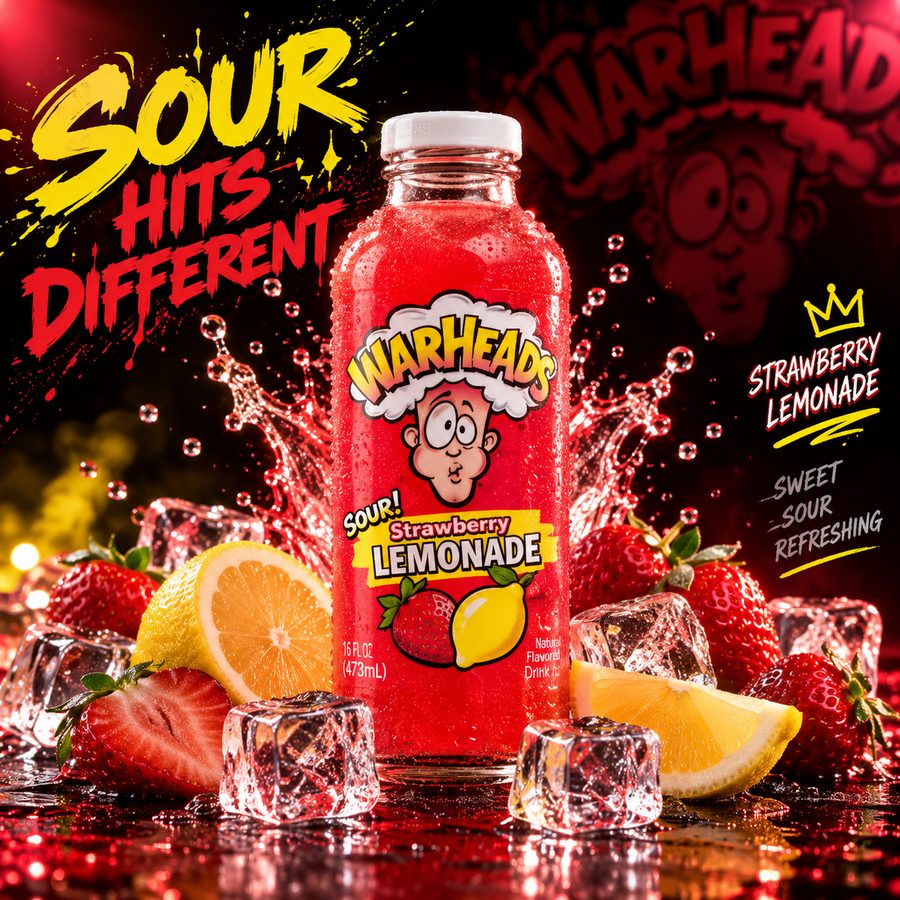 Warheads Strawberry Lemonade